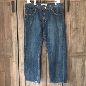 Tommy Hilfiger 36 x 30 freedom relaxed blue jeans